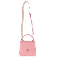 Bvlgari Pink Calfskin Serpenti Forever Top Handle Bag