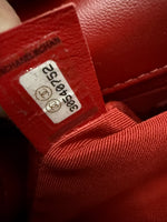 Chanel Red Quilted Puffy Calfskin Small Twist Your Buttons Flap Bag Handbag ad4