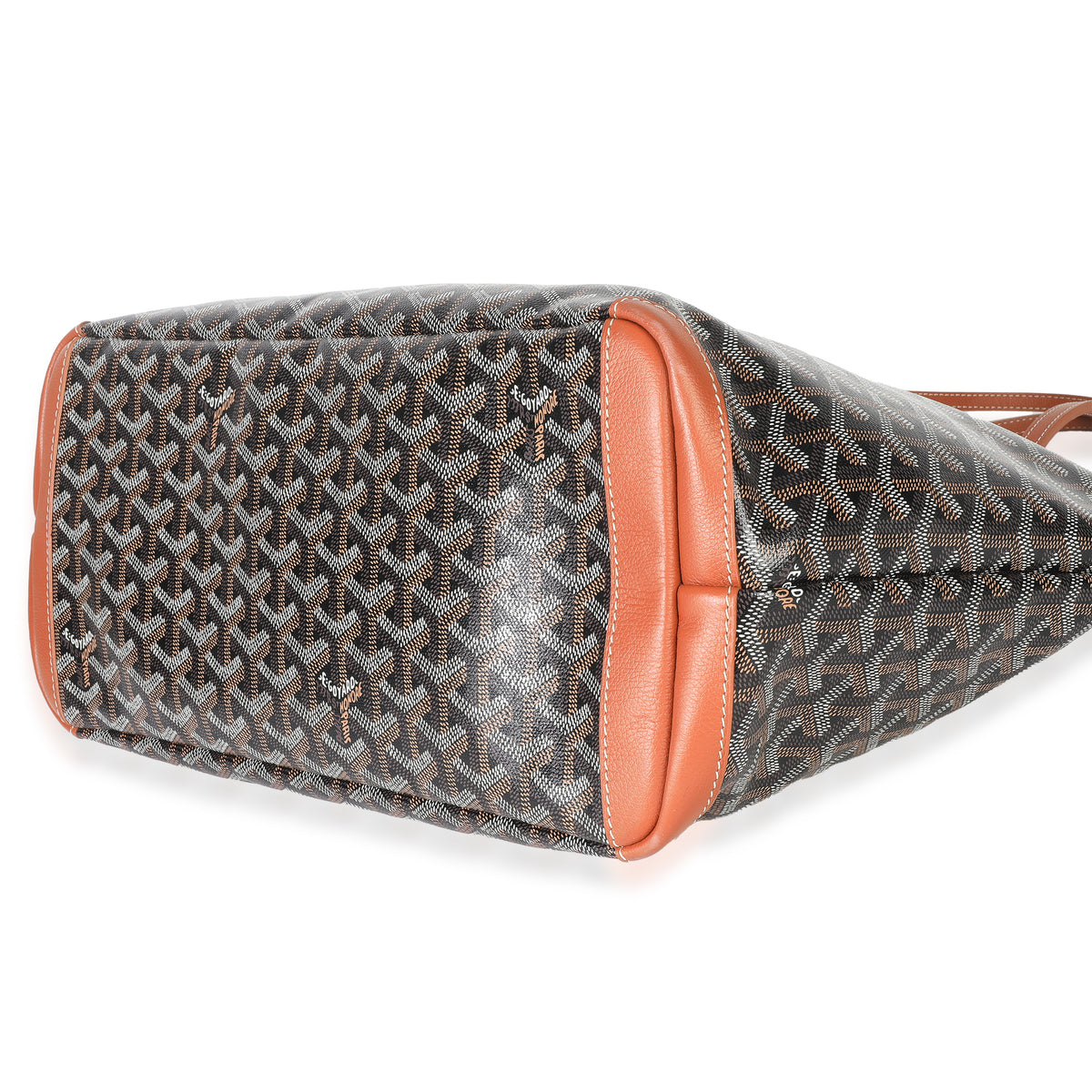 Gold Black Goyardine Canvas Artois MM