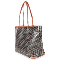 Gold Black Goyardine Canvas Artois MM