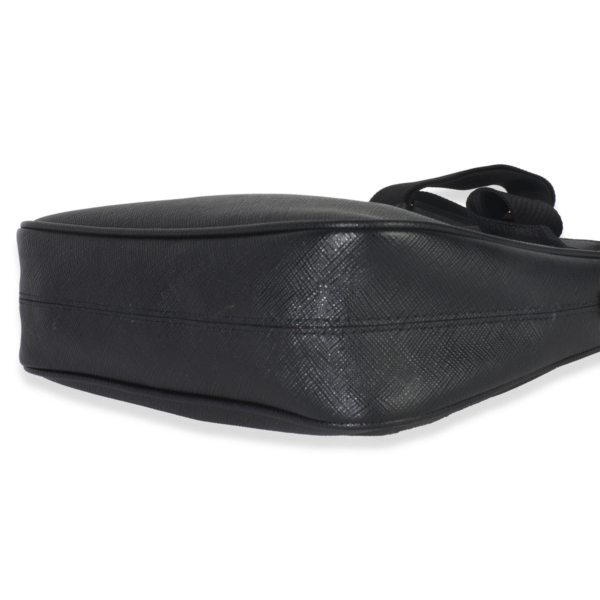 Black Saffiano Lux Re-Edition 2005 Shoulder Bag