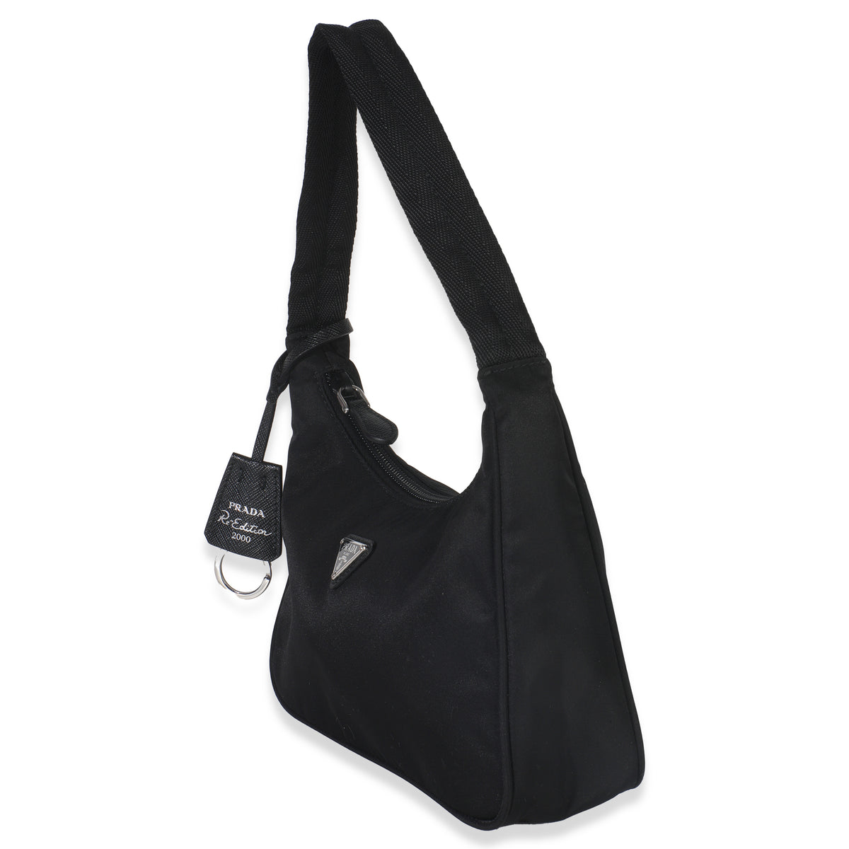 Black Re-Nylon Re-Edition 2000 Mini Bag