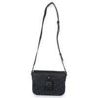 Christian Dior Black Oblique Canvas Small Saddle Messenger Handbag ad2