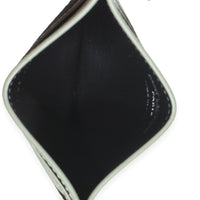 Saint Laurent Light Khaki Grain De Poudre Credit Card Case Wallet av