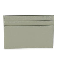 Saint Laurent Light Khaki Grain De Poudre Credit Card Case Wallet bv