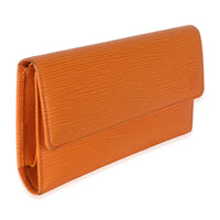 Mandarin Epi Porte Tresor International Wallet