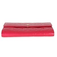 Rose Pop Monogram Vernis Sarah Wallet