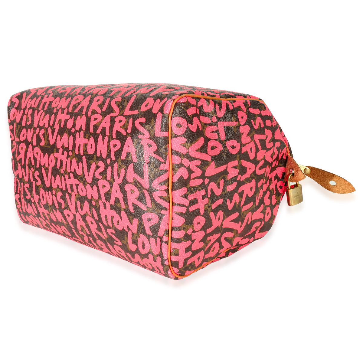 x Stephen Sprouse Fuchsia Monogram Canvas Graffiti Speedy 30