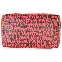 x Stephen Sprouse Fuchsia Monogram Canvas Graffiti Speedy 30