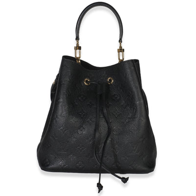 Black Monogram Empreinte Neonoe MM