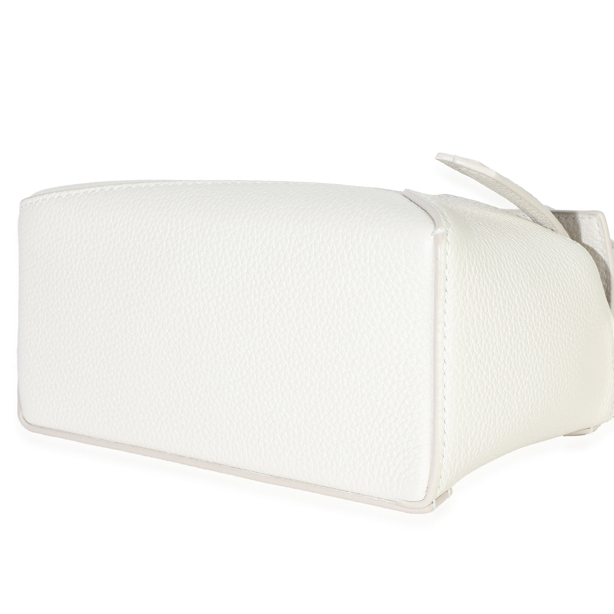 Sand Grained Calfskin Mini Puzzle Edge Bag