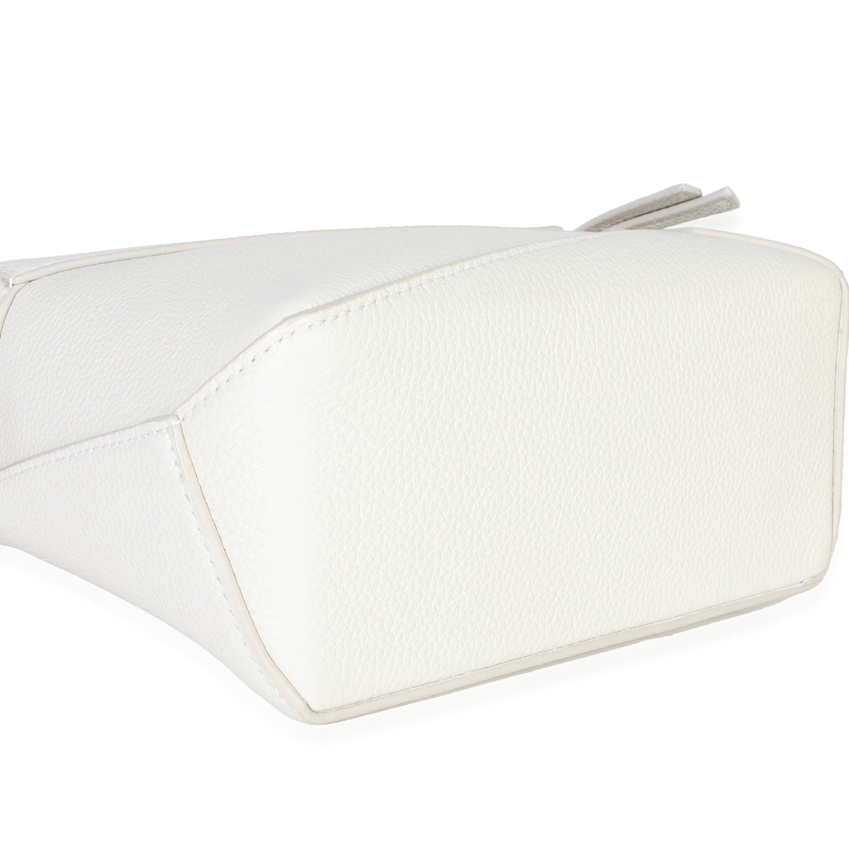 Sand Grained Calfskin Mini Puzzle Edge Bag