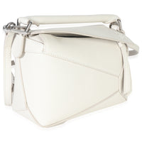 Sand Grained Calfskin Mini Puzzle Edge Bag