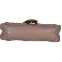 Porcelain Rose Matelasse Calfskin Medium GG Marmont Shoulder Bag
