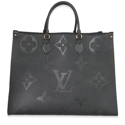 Black Monogram Empreinte Onthego GM