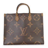 Reverse Monogram Canvas Onthego GM