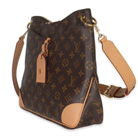Natural Monogram Canvas Odeon MM