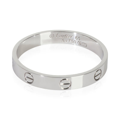 White Gold  Small Model Love Ring