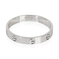White Gold  Small Model Love Ring