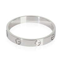 White Gold  Small Model Love Ring