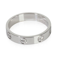 White Gold  Small Model Love Ring