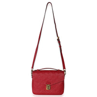 Louis Vuitton Scarlet Monogram Empreinte Pochette Metis Handbag av