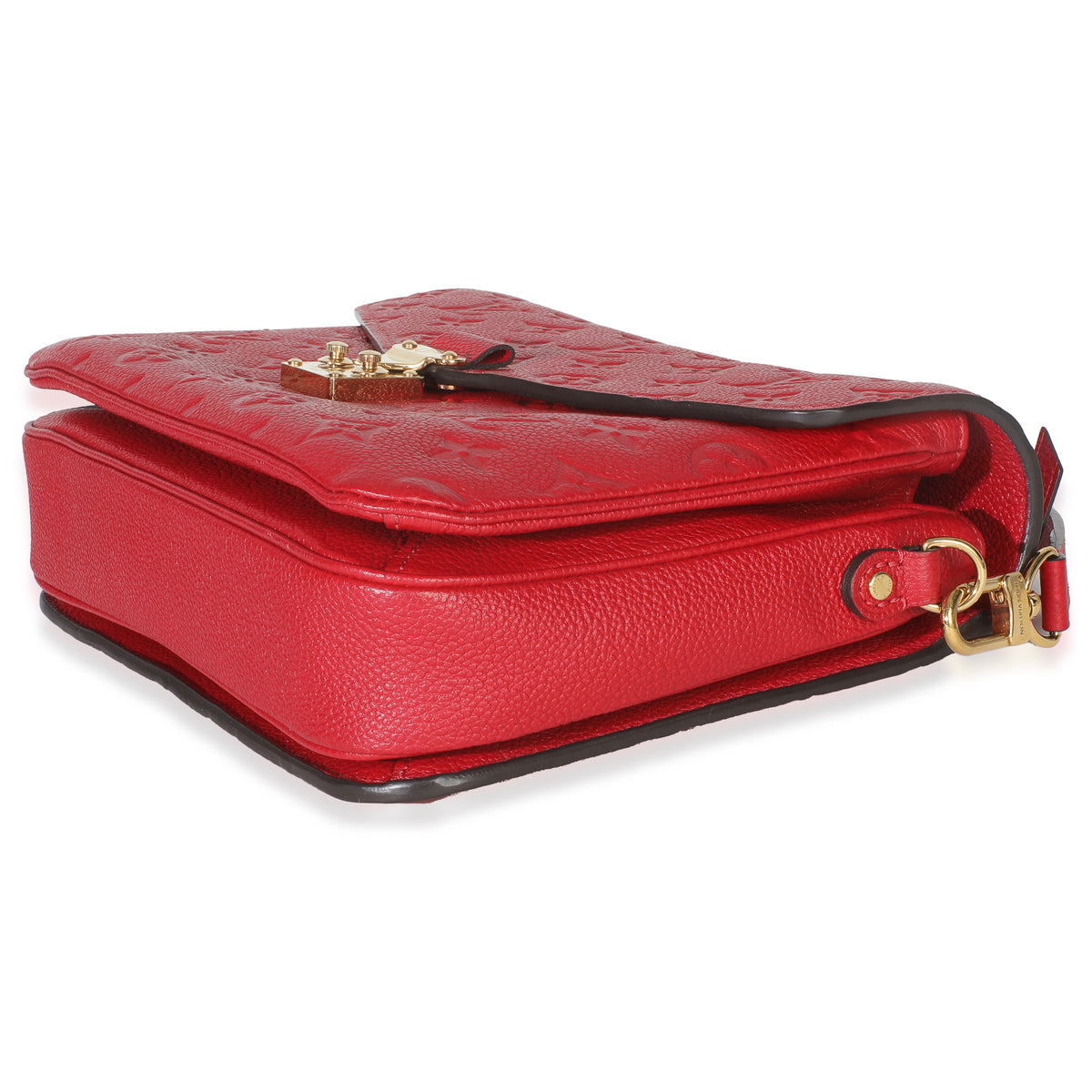 Louis Vuitton Scarlet Monogram Empreinte Pochette Metis Handbag box