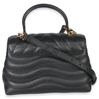 Louis Vuitton Black Calfskin New Wave Hold Me Top Handle Bag Handbag bv