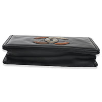 Black Patent CC Lipstick Flap Bag