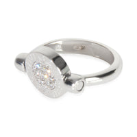 White Gold Diamond Bvlgari Bvlgari Flip Ring