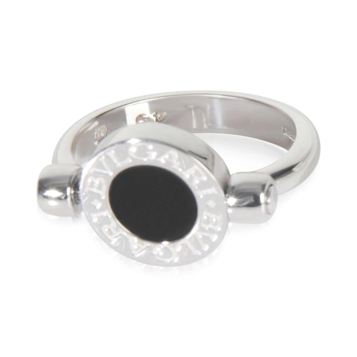 White Gold Diamond Bvlgari Bvlgari Flip Ring