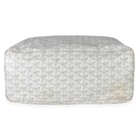 White Goyardine Canvas Saint Louis PM