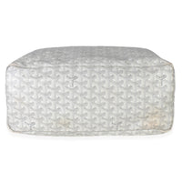 White Goyardine Canvas Saint Louis PM