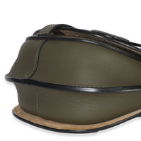 Khaki Calfskin Mini Gate Dual Bag