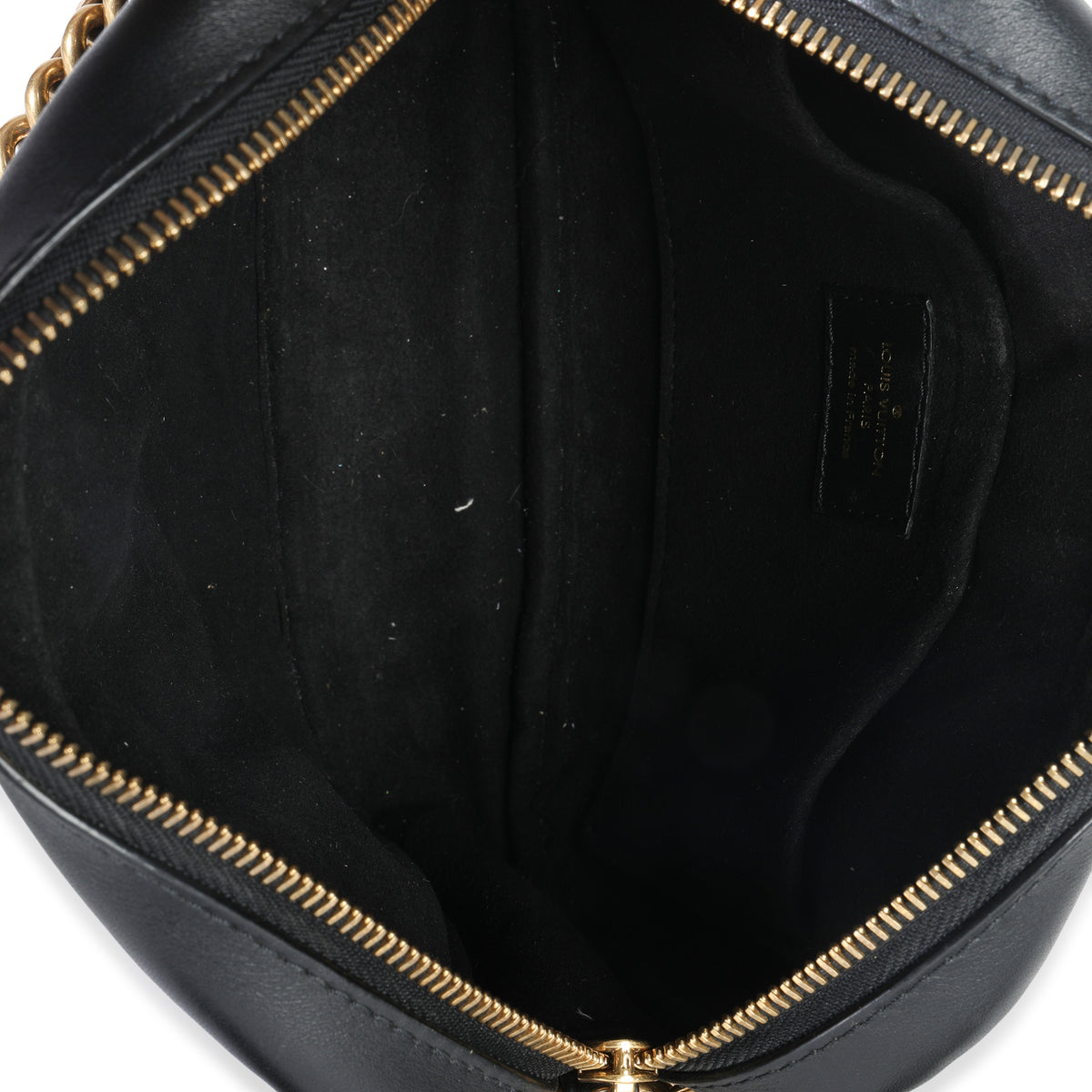 Black Calfskin New Wave Camera Bag