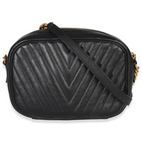 Black Calfskin New Wave Camera Bag
