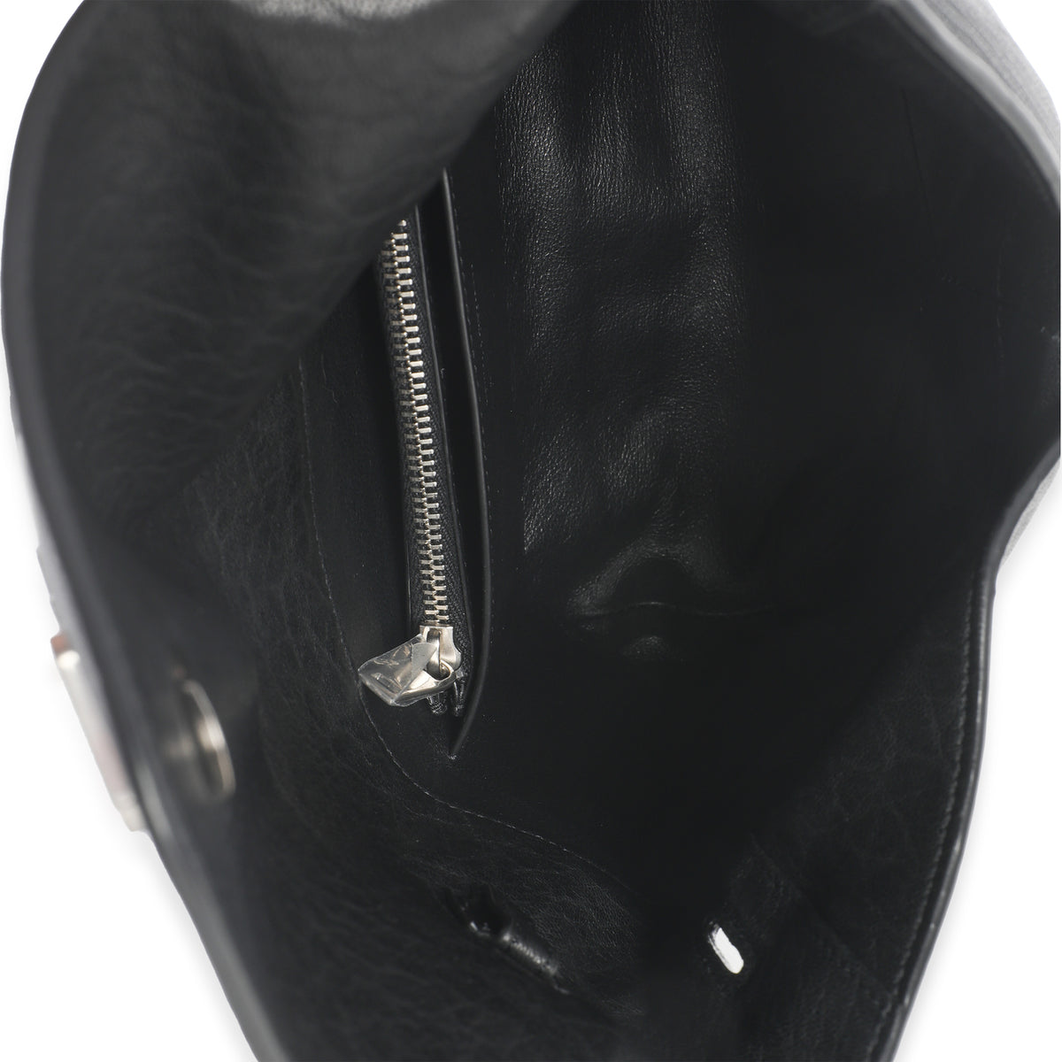 Black Lambskin Cassandre Envelope Messenger