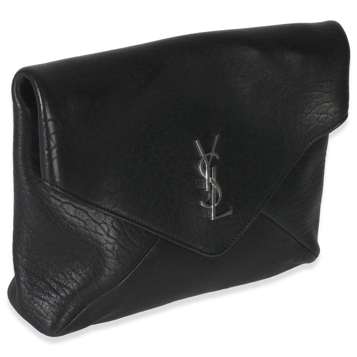 Black Lambskin Cassandre Envelope Messenger