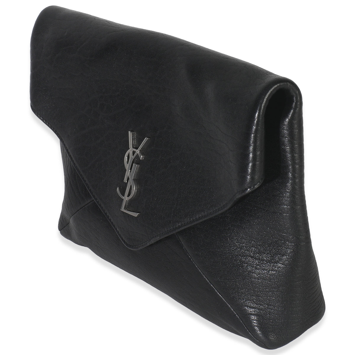 Black Lambskin Cassandre Envelope Messenger