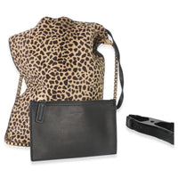 Leopard Pony Hair Small Suzanne Hobo