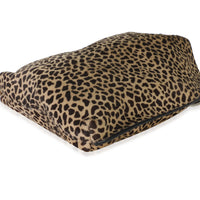 Leopard Pony Hair Small Suzanne Hobo