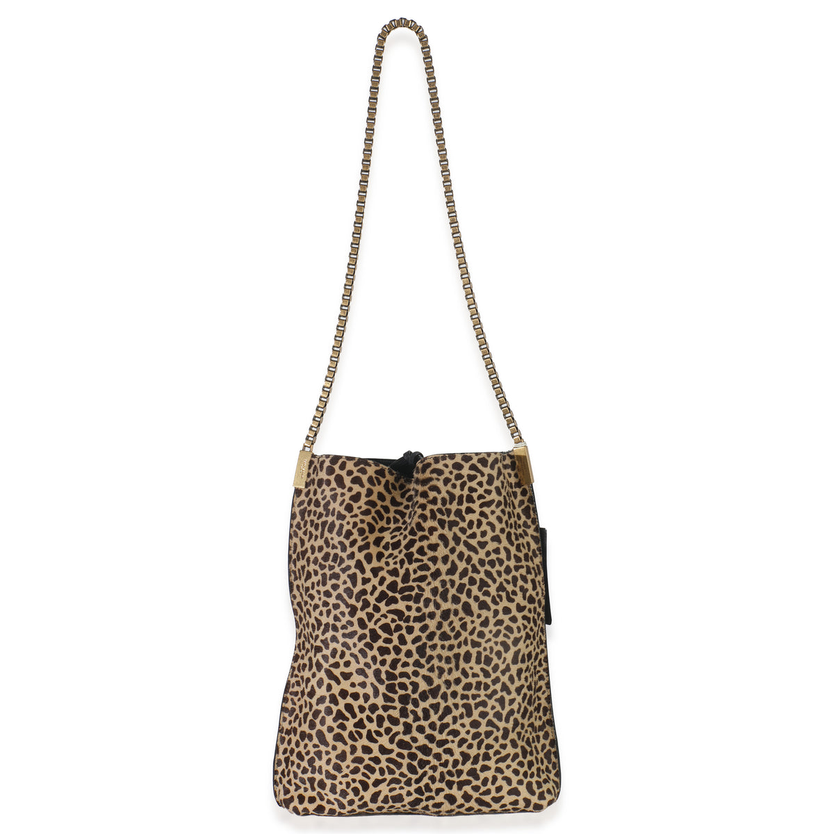 Leopard Pony Hair Small Suzanne Hobo