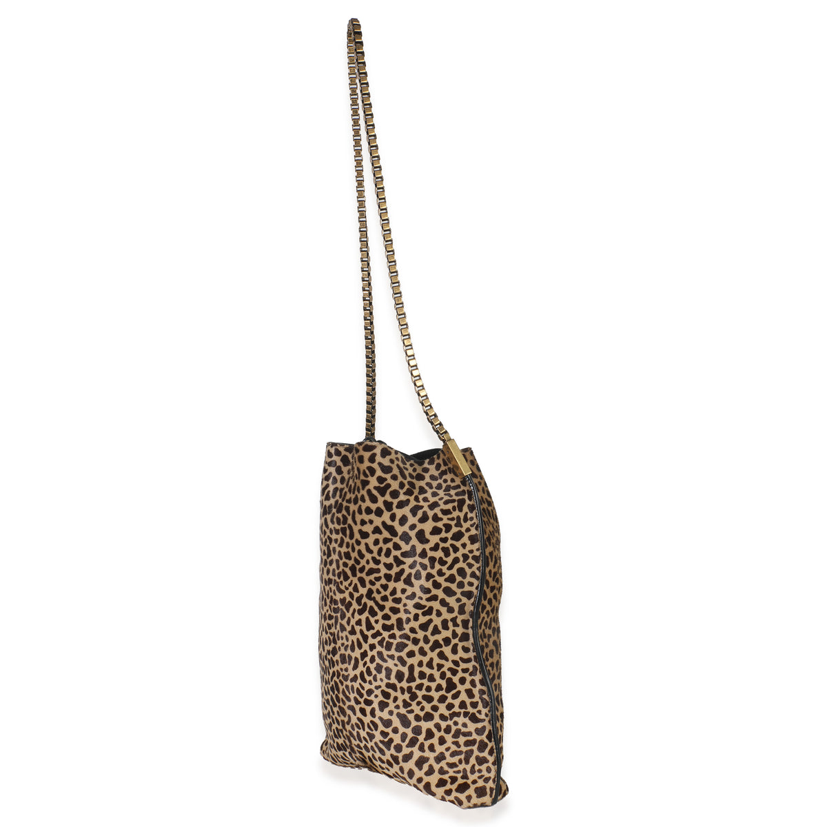 Leopard Pony Hair Small Suzanne Hobo