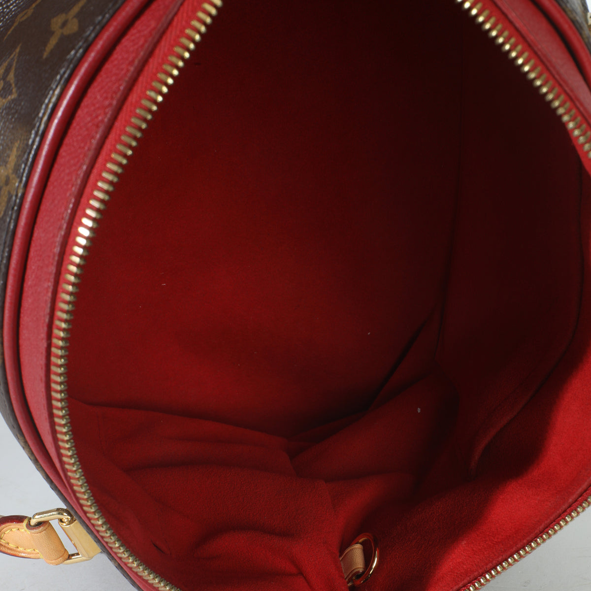 Cherry Monogram Pallas MM
