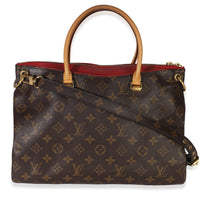 Cherry Monogram Pallas MM