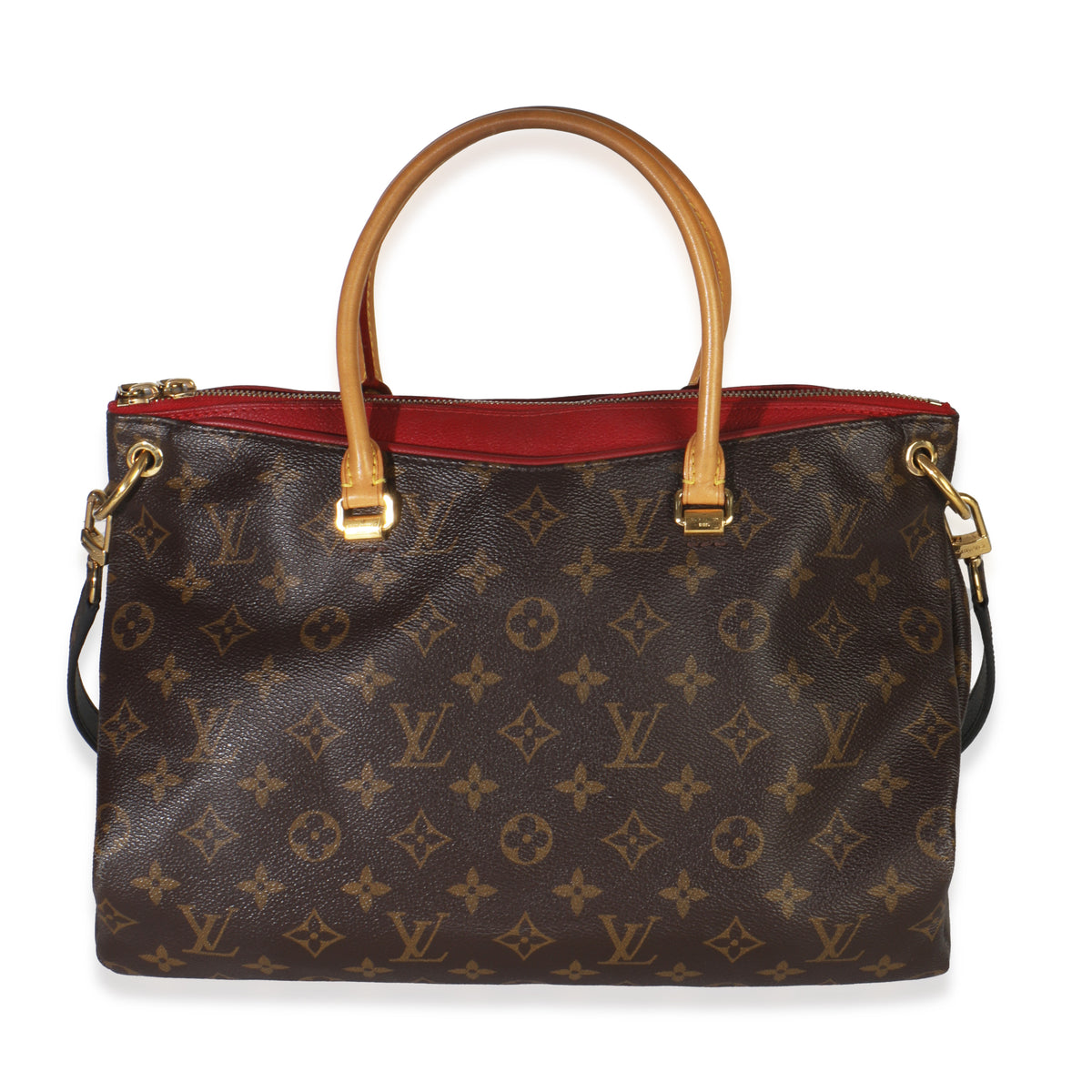 Cherry Monogram Pallas MM