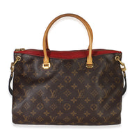 Cherry Monogram Pallas MM