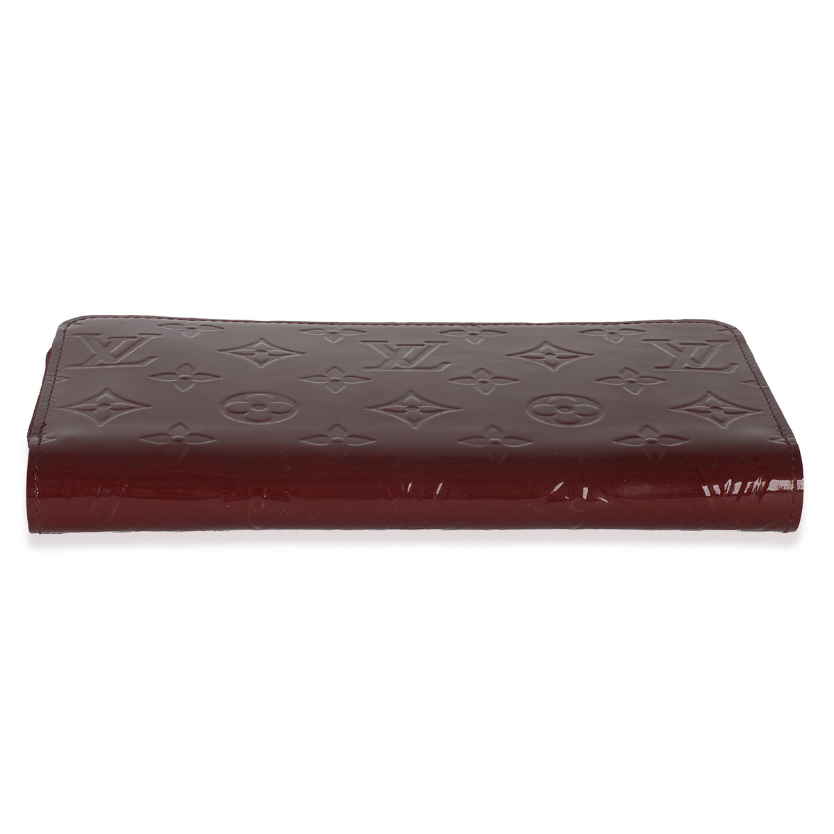 Red Monogram Vernis Zippy Wallet