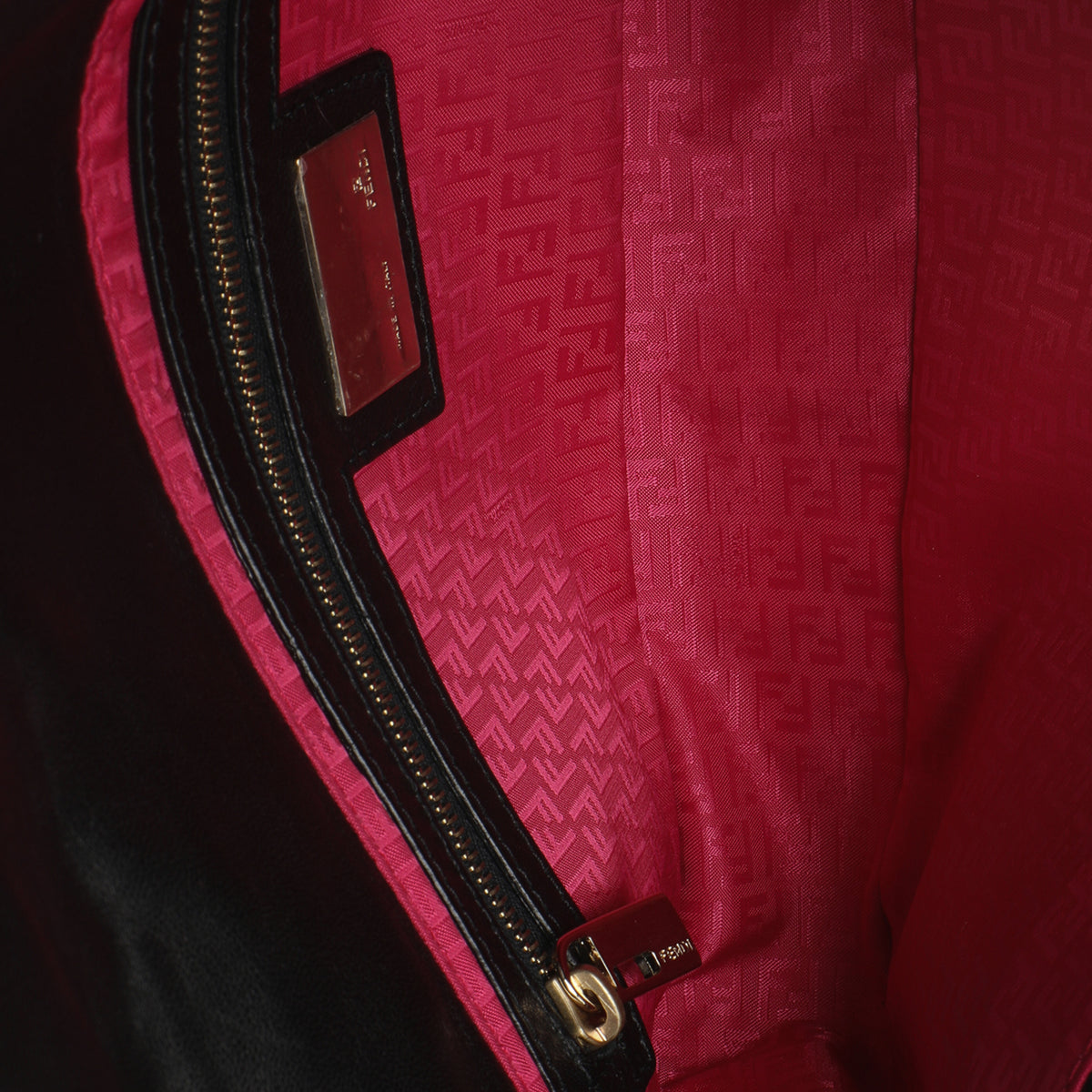 Black Embossed Nappa 1997 Re Edition Baguette