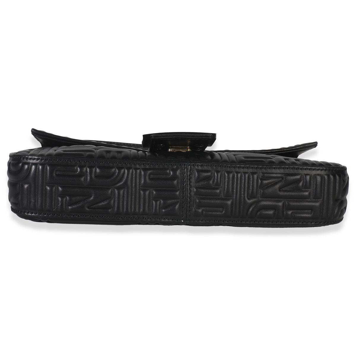 Black Embossed Nappa 1997 Re Edition Baguette